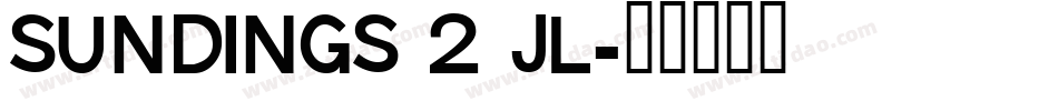 Sundings 2 JL字体转换
